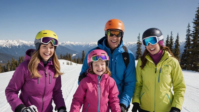winter sports, family activities, skiing, snowboarding, safety tips, family bonding, outdoor activities