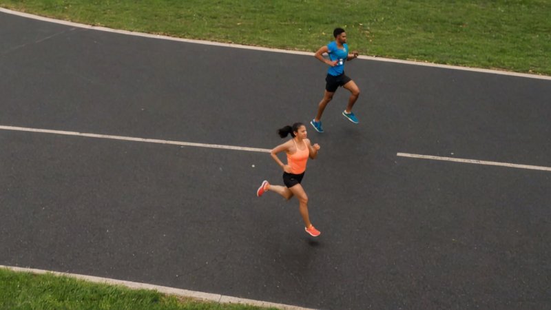 running surfaces, asphalt, grass, treadmill, track, trail running, performance, safety