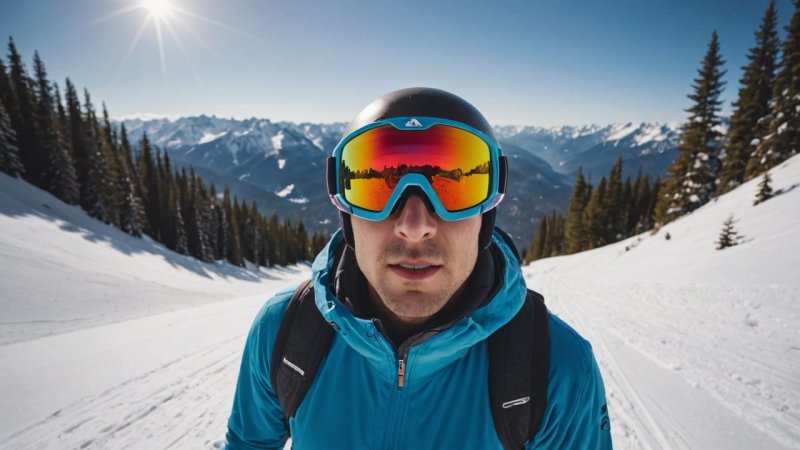 winter sports goggles, choosing goggles, lens types, fit, anti-fog features, maintenance tips