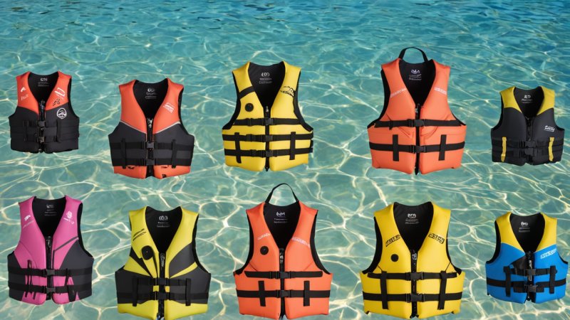 buoyancy aids, water sports safety, life jackets, swim vests, inflatable PFDs, water sports helmets