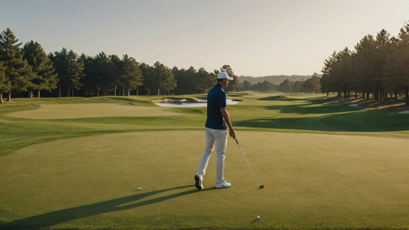 mindfulness, golf, mental game, focus, anxiety, visualization, breath awareness, performance improvement, practice techniques