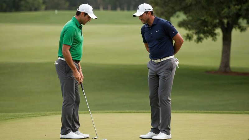 golf, competitive play, pressure management, performance tips, mental game, focus, self-talk, pre-game routine