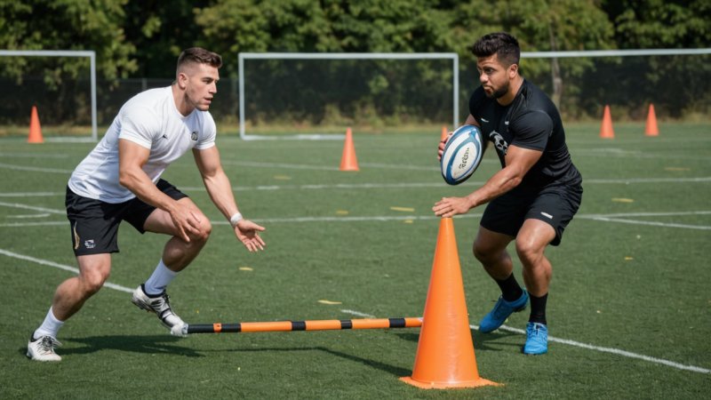 agility training, football, rugby, athletic performance, training techniques, sports agility, injury prevention