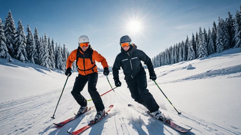 winter sports, safety guidelines, protective gear, skiing, snowboarding, hydration, training tips