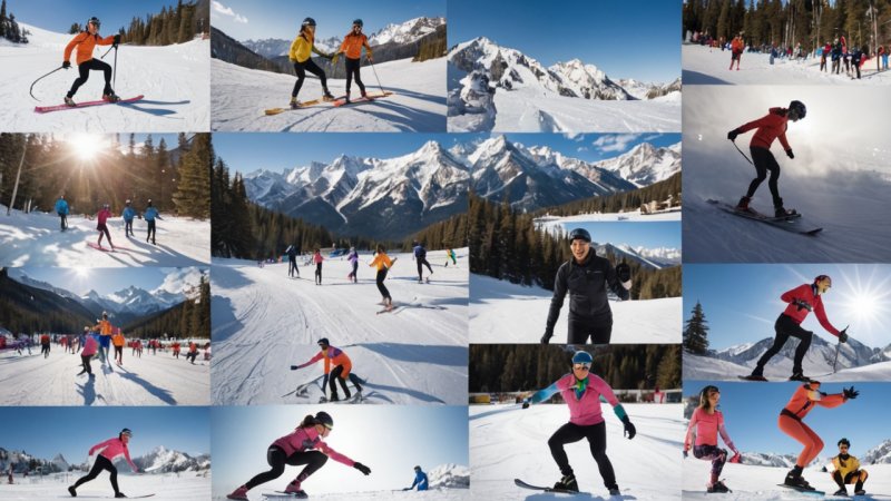 cross-training, winter sports, skiing, snowboarding, athletic performance, injury prevention, fitness, flexibility, endurance