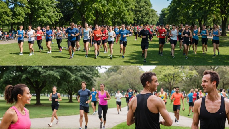 running clubs, online running communities, support, motivation, athletic performance, training, fitness, running journey